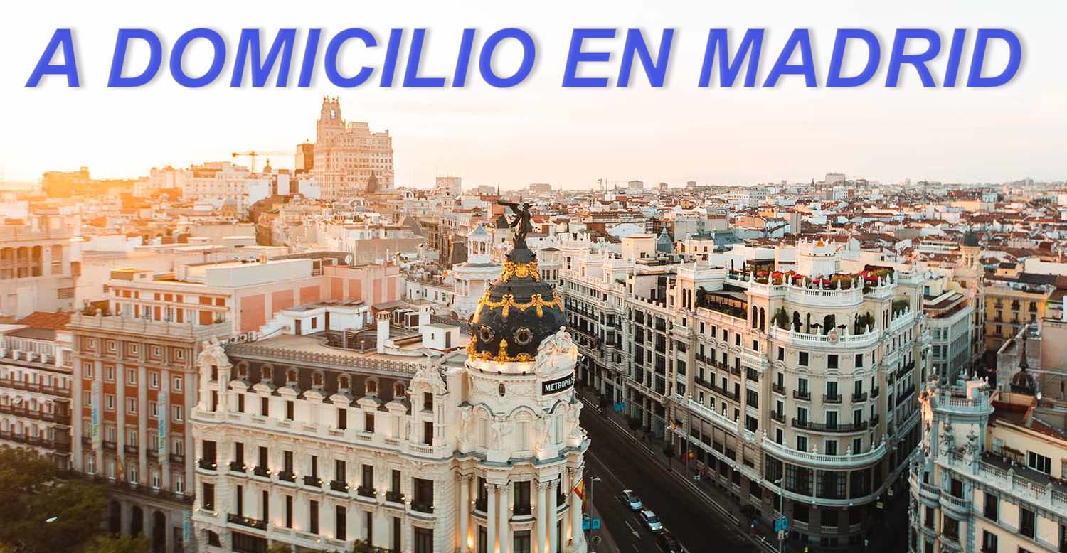 A domicilio en Madrid